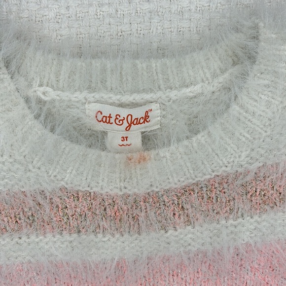 Cat & Jack Sweater and Thermal Top Girls Size 3T - Picture 3 of 9
